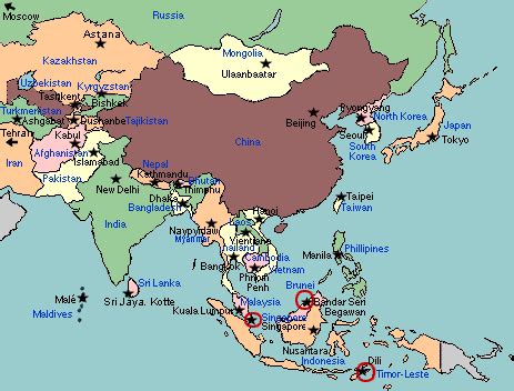 se asia capitals|southeast asian countries and capitals.